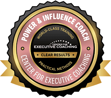 Certified Power & Influence Coach Badge: Center for Executive Coaching