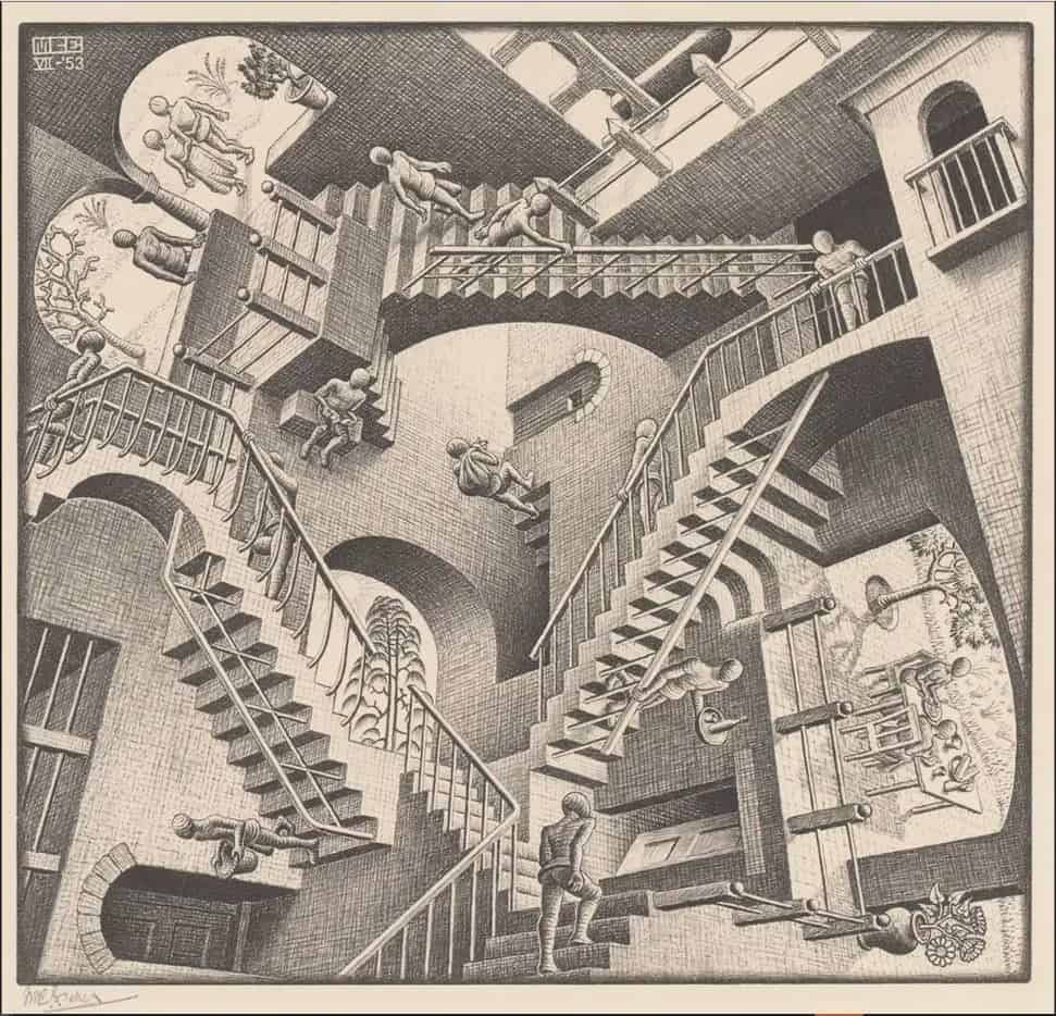 General Insights : escher relativity self discovery